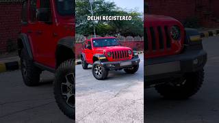 Jeep Wrangler Rubicon For Sale  Extra Loadings Worth 8 Lakhs  Lift Kit And Exhaust [upl. by Starla]