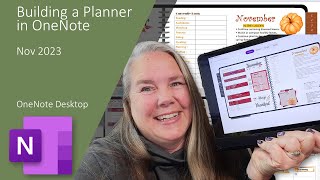 How to Build a linked planner in OneNote [upl. by Fanya346]