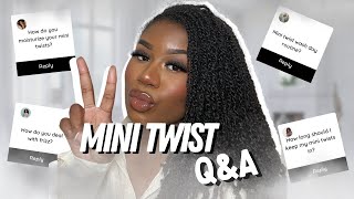 MINI TWIST QampA ANSWERING ALL YOUR MINI TWIST Q’S [upl. by Briney]