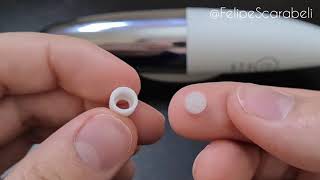 Como trocar as espumas do removedor de cravos da Xiaomi InFace  Blackhead Remover Comigo Xiaomi [upl. by Hamon]