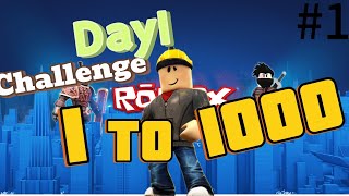 Day1 of Challenge Level1to1000 in RobloxAXIFER GAMING [upl. by Aldis]