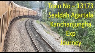 Memorable journey moments  Kanchanjunga Exp Journey Coverage  Super cheap travel 250INR train [upl. by Ardnaeed833]