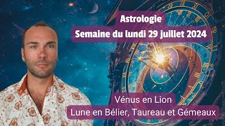 Astrologie  Horoscope lunaire du vendredi 26 juillet 2024 [upl. by Aniuqahs818]