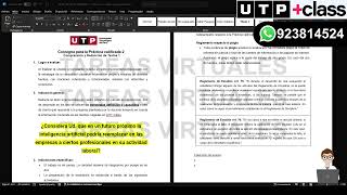 🔴 ACS15 Semana 15  Tema 01 Tarea  Práctica Calificada 2 PC2 [upl. by Ilyse]