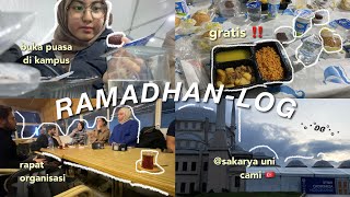 RAMADHANLOG  BUKA PUASA GRATIS DI KAMPUS RAPAT ORGANISASI [upl. by Otiv685]