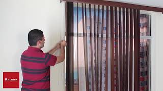 Accionamiento Persiana Vertical de PVC Reggia [upl. by Wes628]