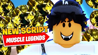 BEST New Muscle Legends Auto Farm Script Auto Lift [upl. by Donica852]