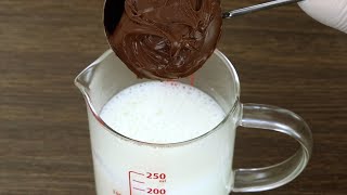 Just need Milk and Nutella make this delicious Recipe [upl. by Ultun]