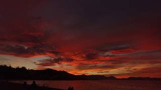 Atardecer en bariloche 4k [upl. by Floro]