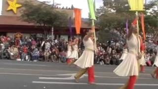 201320142015 Pasadena College Rose Parade World Champ Majorette [upl. by Halsy]