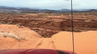 Sand Hollow State Park Steep and twisty trail [upl. by Banquer]