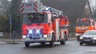 Sirenenalarmierung Einsatzfahrten Feuerwehren der Gemeinde Edemissen und FF Peine [upl. by Ibba6]