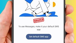 To Use Messages Make it Your Default SMS App [upl. by Caldwell]