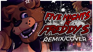 Five Nights At Freddys 1 Song  FNAF RemixCover Prod shadrxin 2022 Remake  FNAF LYRICS VIDEO [upl. by Airotkciv]