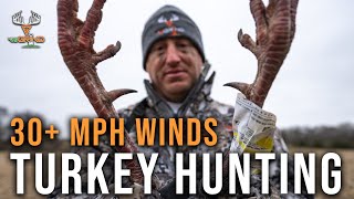 Turkey Hunting in HIGH WINDS [upl. by Harwilll]