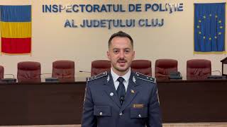 IPJ Cluj prezintă situația din ziua votului de la ora 1700 01122024 [upl. by Nryhtak]