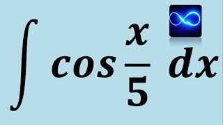 98 Integral de coseno de una fracción completando derivada [upl. by Tamera]