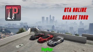 FULL GTA ONLINE GARAGE TOUR [upl. by Nesline]