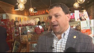 Georgia Agriculture Commissioner visits River Street Sweets [upl. by Olds]