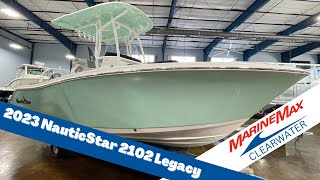 2023 NauticStar 2102 Legacy Boat For Sale at MarineMax Clearwater [upl. by Melba319]