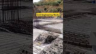 POST TENSION Construction Reinforcement Civil Engineering Work  Post Tensioning cables RC Slab [upl. by Olmstead]