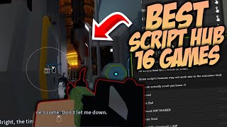 Roblox Best Script Hack Hub Pastebin Script 16 GAMES NO ADS  Solara support 04052024 [upl. by Elmo48]