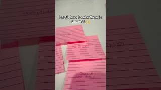 How I make flashcards in seconds ⏰ students college studytips [upl. by Ribal]