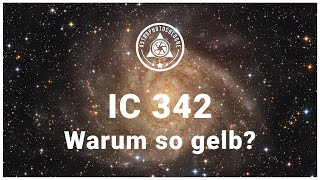 IC342  Vergleich zu EUCLID und Warum ist die Hidden Galaxy gelb Astronomie für Astrofotografen [upl. by Nataline119]