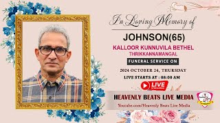 JOHNSON65  FUNERAL SERVICE ON  HEAVENLY BEATS LIVE MEDIA [upl. by Muhammad8]