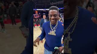 Derrick White Gives Lil Boosie His Game Worn Boston Celtics Jersey boosie [upl. by Louanne815]