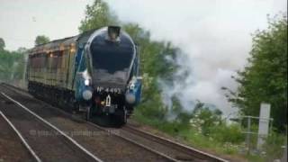 LNER 4492 Dominion of New Zealand  The William Shakespeare 12511 [upl. by Celine845]