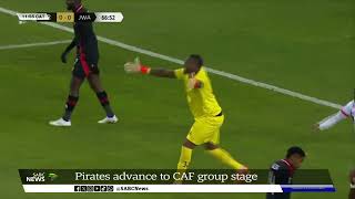 Sport  Orlando Pirates makes it to the CAF Champions League group stages [upl. by Iturhs]