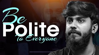 Be Polite to Everyone  Exclusive lecture  Hamza Ghaffari [upl. by Anyala]