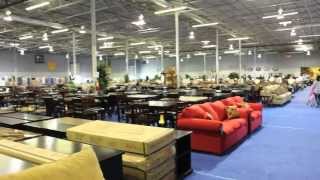 Huge Furniture Store in Dallas  American Furniture Mart [upl. by Ydnac]