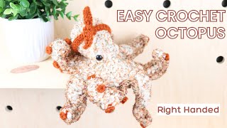 CROCHET OCTOPUS FREE PATTERN  Free Crochet Pattern For an Octopus  Crochet Octopus Tutorial [upl. by Sochor]