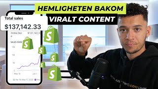 Mitt System för att Skapa Viralt Content för Dropshipping [upl. by Diarmit]