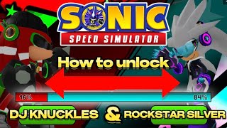 HOW TO UNLOCK DJ KNUCKLES amp ROCKSTAR SILVER FAST IN SSS 🎸 [upl. by Haimes]