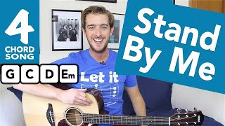 Stand By Me Guitar Tutorial  Easy Guitar Songs for Beginners  How To Play Guitar Songs [upl. by Albur]