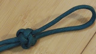 How To Tie A Decorative Paracord Diamond KnotKnife Lanyard Knot [upl. by Abocaj844]