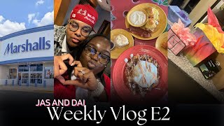 WEEKLY VLOG MARSHALLS RUN  WIFE APPRECIATION DAY  AMBERS BIRTHDAY KICKBACK ♥️  JAS AND DAI TV [upl. by Chader]