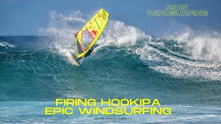 Epic Windsurfing Showdown at Ho’okipa Jason Polakow Marcilio Browne Levi Siver amp etc Ripping [upl. by Corkhill910]