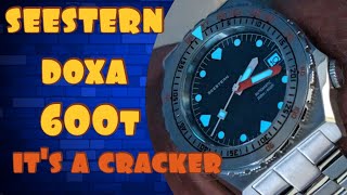 seestern s407 the doxa 600t homage simply stunning [upl. by Ahsiryt]