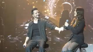 04 LUIS FONSI  quotGirasoles ft Elsa La Voz 23 quot  25 Años Tour Madrid Wizink Center 16022024 [upl. by Nesline450]