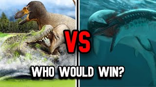 Deinosuchus vs Mosasaurus  Closer Than You Think [upl. by Sorac]