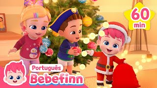 A Todas um Bom Natal ⭐️  Música Natalina   Completo  Bebefinn em Português  Canções Infantis [upl. by Ondrej293]