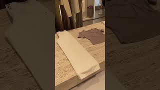 Luxury Travertine Display Table in HighEnd Boutique [upl. by Yak669]