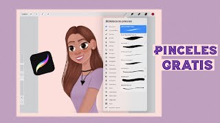 Â¿DÃ³nde descargar pinceles gratis para procreate [upl. by Woodring546]