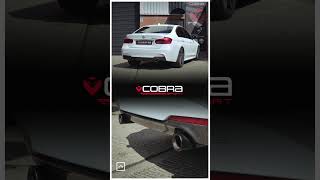 BMW 340i F30  GPFDelete and 200Cell Sports Cat Static Exhaust Sound by Cobra Sport Exhausts [upl. by Lark]