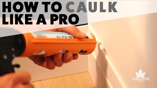 How to Caulk like a Pro [upl. by Ellen497]