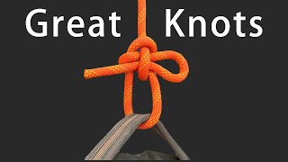 The 12 BEST Knots in Life  The World’s MOST PRACTICAL Knots You must know [upl. by Thais925]